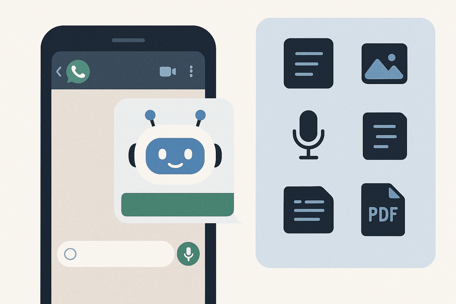 أتمتة الذكاء الاصطناعي لواتساب